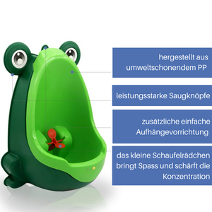 Der Original Pipifrosch™ - Treffsicherheit für Jungs (65% Rabatt)